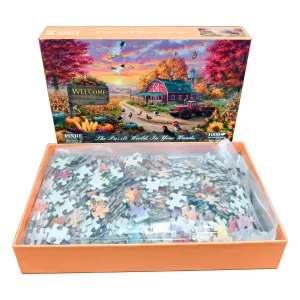 Autumn Farm 1000-Piece Jigsaw Puzzle-2