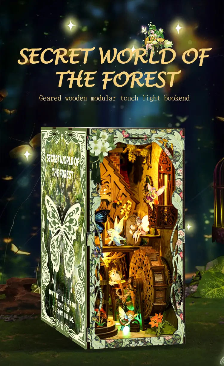 Enchanted Forest DIY Book Nook Kit Introduction-1