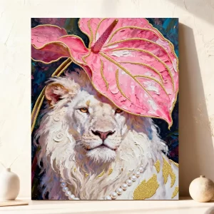 Gilded Animal Series Paint by Number Kits-3