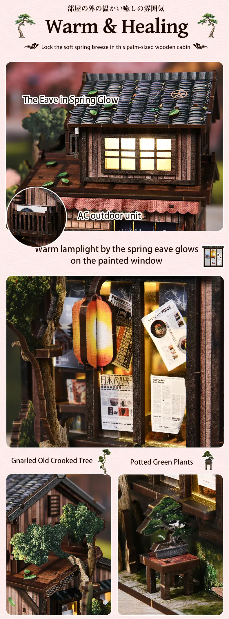 Grocery Store DIY Miniature House Kit Introduction-6