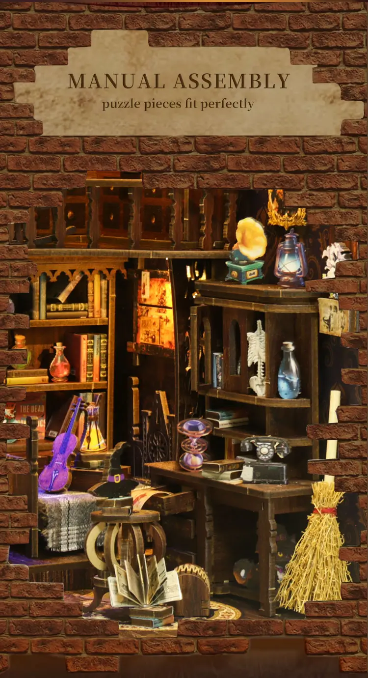 Magic Potion DIY Book Nook Kit Introduction-4
