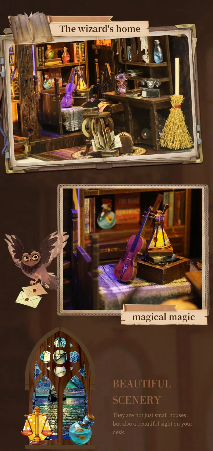 Magic Potion DIY Book Nook Kit Introduction-6