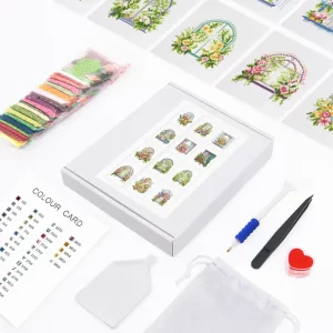 Mini Garden Window Diamond Painting Set-GWD030
