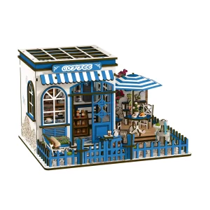 Santorini Cafe DIY Miniature House Kit
