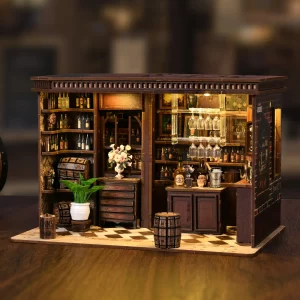 Vintage Tavern DIY Doll House Kit-2