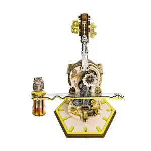 Mechanical Cello 3D Wooden Puzzle-2
